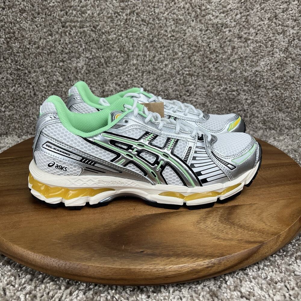 ASICS Gel-Kayano 12.1 White / Menthol 1203A827-100 Women’s Size 8 Men’s 6.5 New - Picture 2 of 12